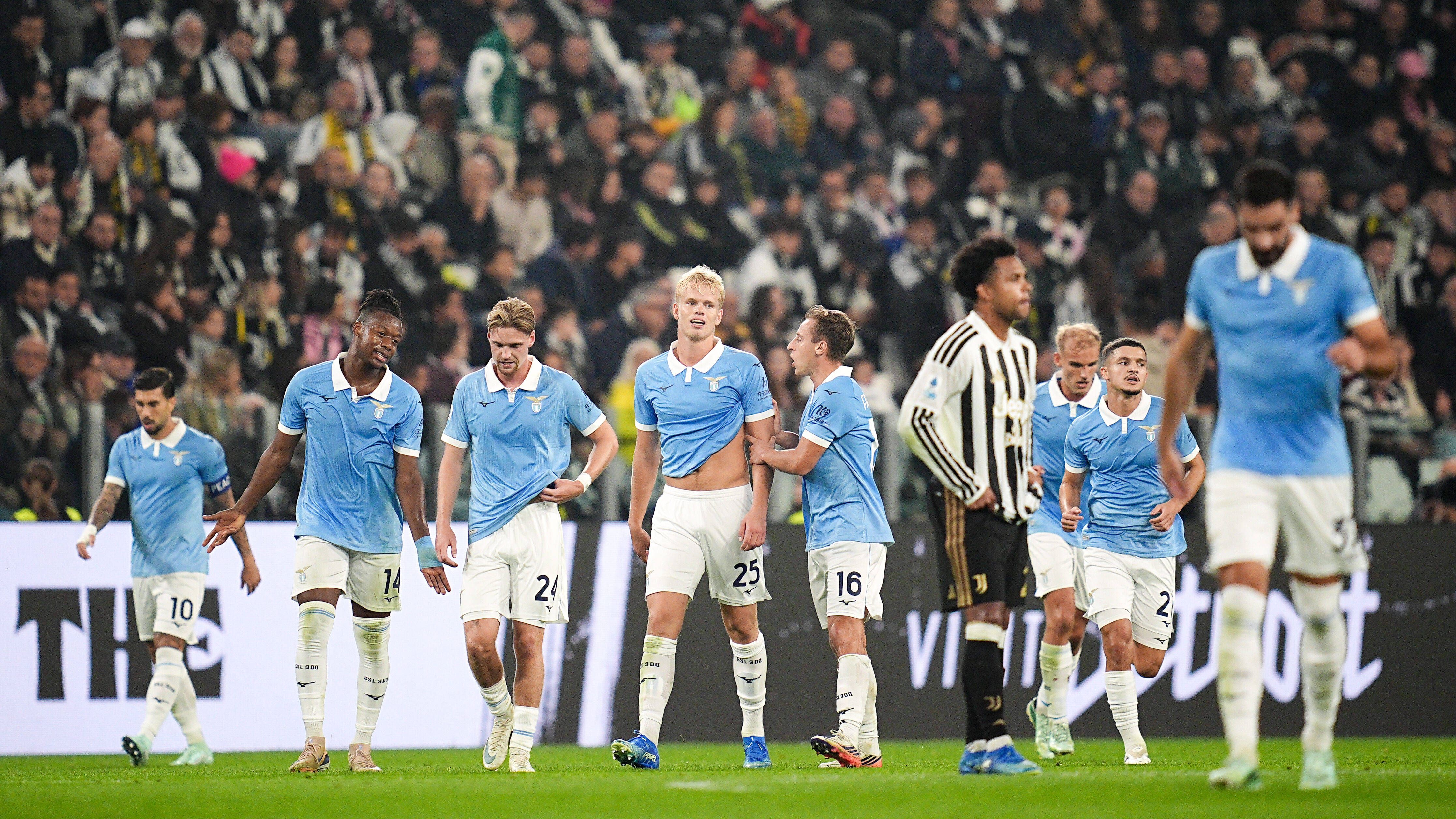 Lazio Defeats Juventus 3-0 at Allianz Stadium, Moves to Second in Serie A
