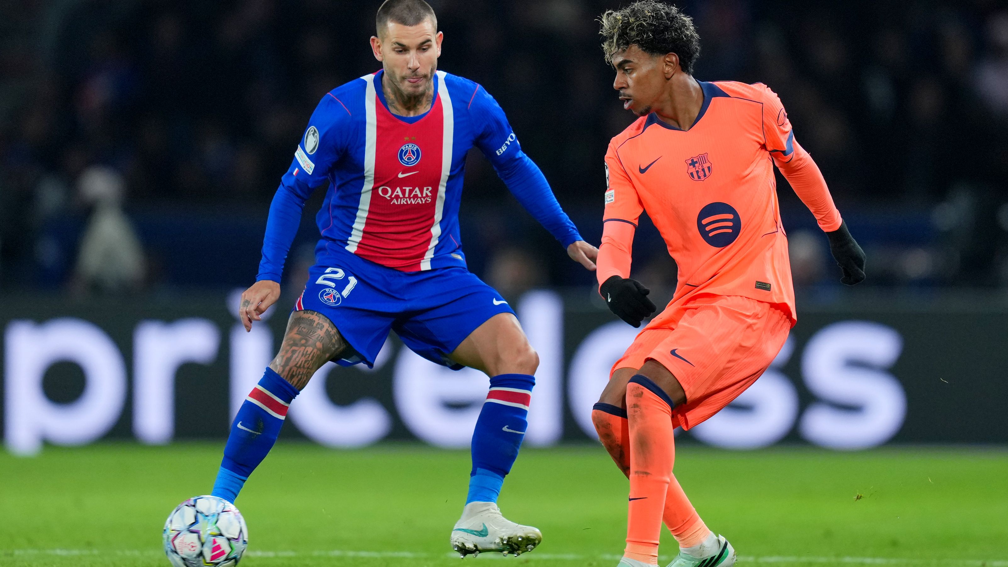 Lucas Hernández Teases Yamal After PSG’s Win Over Barcelona